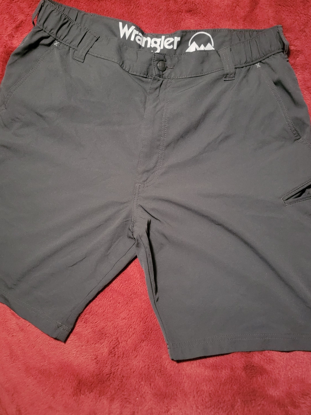 Wrangler Men's Charcoal Performance Hybrid Shorts